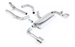 Milltek Exhaust – Hyundai i30 N Performance 2.0 T-GDi (280PS – Facelift OPF/GPF Models Only) CAT back Exhaust (REMOVES OPF) Polished tail pipes - FMSSXHY168