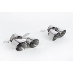 Milltek Exhaust – Mercedes A-Class A35 AMG 2.0 Turbo Polished Tailpipe Tips For Exhaust - FMSSXMZ133