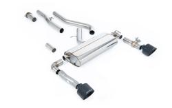 Milltek Exhaust OPF/GPF back Exhaust BLACK TAIL PIPES – Hyundai Kona N 2.0 T-GDi (280PS – WITH OPF/GPF models only) - FMSSXHY172
