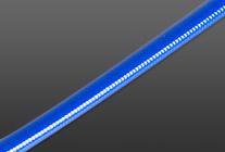 Solid Blue PVC Covered Brake Hose - Blue