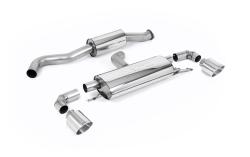 Toyota Yaris GR Gen 1 Milltek  3" Resonated OPF back  Exhaust Polished trim - FMSSXTY122MP